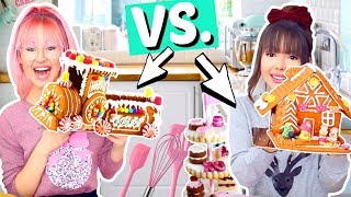 Lebkuchenhaus vs Lebkucheneisenbahn 😝 BFF BATTLE  ViktoriaSarina [upl. by Anniala62]