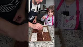 Chocolate covered pretzel bark 🥨 [upl. by Eniamrej]