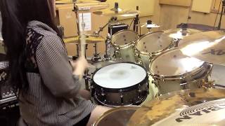 BFMV quotSuffocating Under Words Of Sorowquot Drum cover by Fumie Abe [upl. by Griffith]