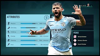 Best AGUERO Striker Build  Champions Edition  FIFA 22 Career Mode [upl. by Abigail]