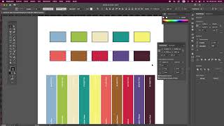 Cartela da cores digital NYC SS25  Pantone TCX Adobe Illustrator [upl. by Morgun]