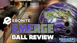 Ebonite Emerge  4K Ball Review  Bowlers Paradise [upl. by Savinirs]