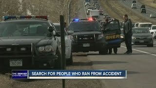 Search for people who ran from accident on C470 [upl. by Bond]