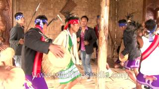 Garo tribes from Meghalaya India  Dancing with tourists [upl. by Xer38]