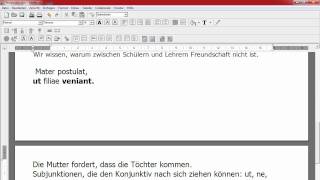 Tutorial Latein Nachhilfe 17 Konjunktiv im Nebensatz mp4 [upl. by Bergeron285]