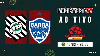 JOGO COMPLETO FIGUEIRENSE X BARRA  QUARTAS DE FINAIS  CATARINENSE 2024 [upl. by Eamon]