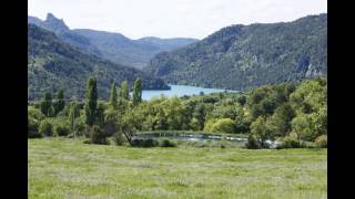 20100414 Mipanas y embalse de El Grado Huesca Vistas de paisajes y naturaleza de España [upl. by Calmas759]