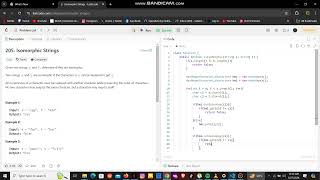 Isomorphic Strings  LeetCode Easy Problem  205  JAVA [upl. by Schnabel407]