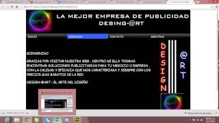 HACER TU PAGINA EN DREAMWEAVER CON ETIQUETAS DIV PAPARTE 4 [upl. by Alyal606]