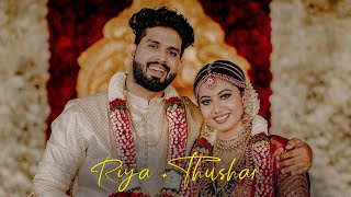 Beautiful Wedding Tale of Riya  Thushar  Wedding Highlights  2024  Kerala Wedding [upl. by Ennaeiluj]