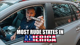 Most Rude States In America In 2024 [upl. by Caassi423]