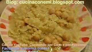 Video Ricetta Pasta Riccia e Ceci alla Napoletana  Cucinando per Caso e per Passione EmiBaldo [upl. by Thorny]