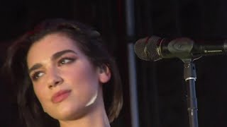 Dua Lipa  IDGAF Live Performance Lollapalooza Chicago 2018 [upl. by Asssilem]