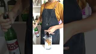 Receta del Negroni  coctel Negroni  como hacer Negroni recetas bartender cocktails [upl. by Eran]