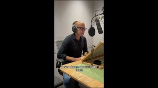 Stanley Tucci records his audiobook WHAT I ATE IN ONE YEAR [upl. by Yadrahs]