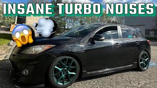 2013 Mazdaspeed 3 Straight Pipe Exhaust Compilation cars asmr turbo [upl. by Graf]