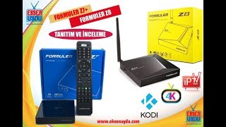 Formuler Z8 ve Z7 Plus Tanıtım ve İnceleme Videomuz  Eksen Uydu [upl. by Kliman993]