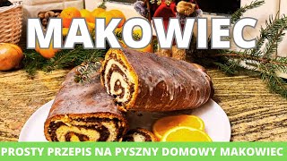 Makowiec Prosty przepis na pyszny domowy makowiec [upl. by Zorine]