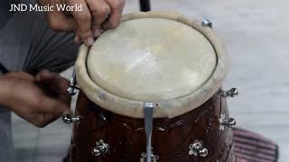 Best Sheesham Dholak Making By JND Music World [upl. by Nnuahs977]