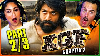 KGF CHAPTER 1 Movie Reaction Part 23  Yash  Srinidhi Shetty  Ramachandra Raju [upl. by Aihsoem488]