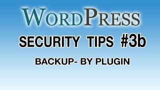 WordPress Security Tips  3b Backups  Duplicator Plugin [upl. by Eiramaliehs]