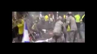 Boston Bombing  Warning Graphic Content Raw Footage [upl. by Hpotsirhc]