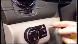 How to activate the quotdome lightquot feature in your Buick or GMC [upl. by Gerc]