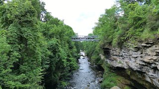 High Bridge Glens Cuyahoga Falls Gorge Summit County Ohio June 2024 4K [upl. by Yee]