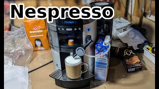 Siemens Nespresso  обзор и приготовление напитков [upl. by Ybot]