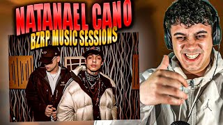 REACCIÓN Natanael Cano  BZRP Music Sessions 59 [upl. by Skurnik752]