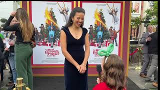 Interview Catherine Lidstone The Best Christmas Pageant Ever Premiere [upl. by Atnwahs262]