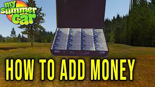 HOW TO CHEAT  ADD MONEY MSC EDITOR  My Summer Car Tips 18  Radex [upl. by Winnick399]