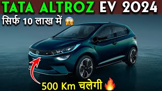 TATA ALTROZ EV 2024 Quick Review⚡ Range Price Features etc [upl. by Eentroc854]