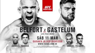 UFC Fortaleza Belfort x Gastelum  Ingressos à venda [upl. by Janaye]