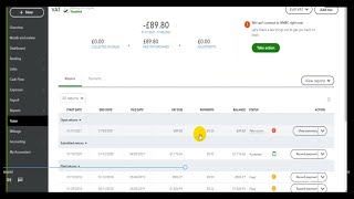 QuickBooks Online  VAT Return Tutorial  quickbooks vat [upl. by Sherlock]