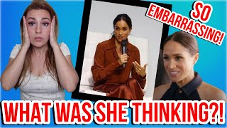 MEGHAN MARKLES MOST ATROCIOUS OUTFIT YET COLOMBIA FASHION EDITION DAY 1 meghanmarkle fails [upl. by Hendrick969]