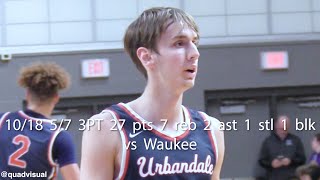 Grant Uecker Urbandale IA 2024 Guard [upl. by Chema354]