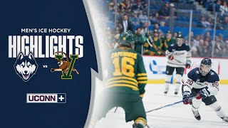 HIGHLIGHTS  UConn Mens Hockey vs Vermont [upl. by Myles]