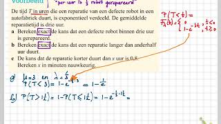 Getal en Ruimte vwo D 125 A Poisson en exponentieel 22 [upl. by Aicinad808]