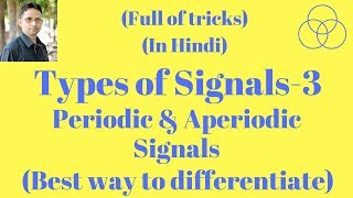 Periodic and Aperiodic Signals Signals and Systems Lecture3 by SAHAV SINGH YADAV [upl. by Honeyman383]