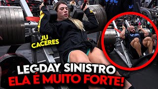 JU CACERES MOSTROU QUE ESTÁ VINDO FORTE [upl. by Soiritos322]