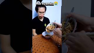 KUAH NASI MIE AYAM food asmr mukbang [upl. by Enilrad]