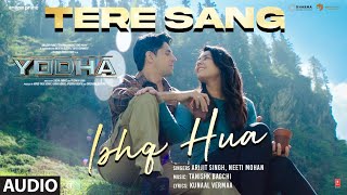 YODHA Tere Sang Ishq Hua Full Audio Sidharth MalhotraRaashii Arijit SinghNeetiTanishk Kunaal [upl. by Eidod845]