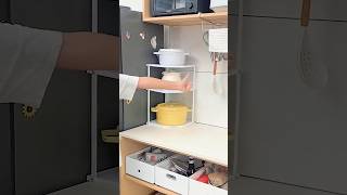 Corner shelf turn the kitchen corner space into storage space Easy to take and put gadgets [upl. by Hambley767]