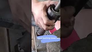 Karet bushing lower arm drai ban bekas youtubeshorts [upl. by Rhody65]