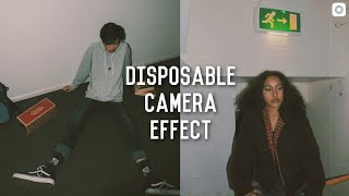 Disposable Camera Effect  VSCO Tutorial [upl. by Chuipek87]