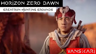 Horizon Zero Dawn — Greatrun Hunting Grounds  Full Gameplay [upl. by Leopoldine]