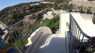 Unbalanced Water Slide at WaterPark Faliraki [upl. by Herbert852]