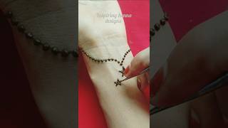 New bracelet tattoo henna design henna mehandi shortvideo trending bracelet tattoo [upl. by Ezitram]