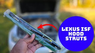 Lexus IS Hood Strut Replacement [upl. by Boffa809]